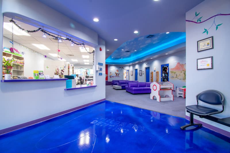interior dental office at A Children's Dentist in Las Vegas